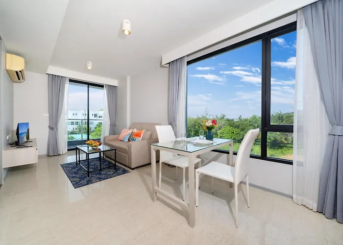 Green View Chic Apartment At 6Th Avenue C416 Surin Residence With Scenic Rooftop Pool
