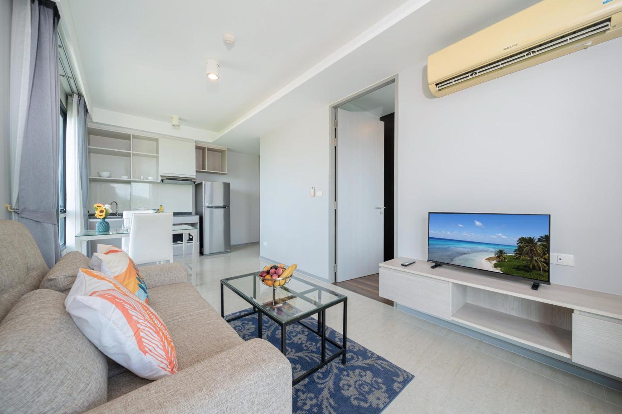 View Chic At 6th Avenue C416 Surin With Scenic Rooftop Pool Ban Lum Fuang